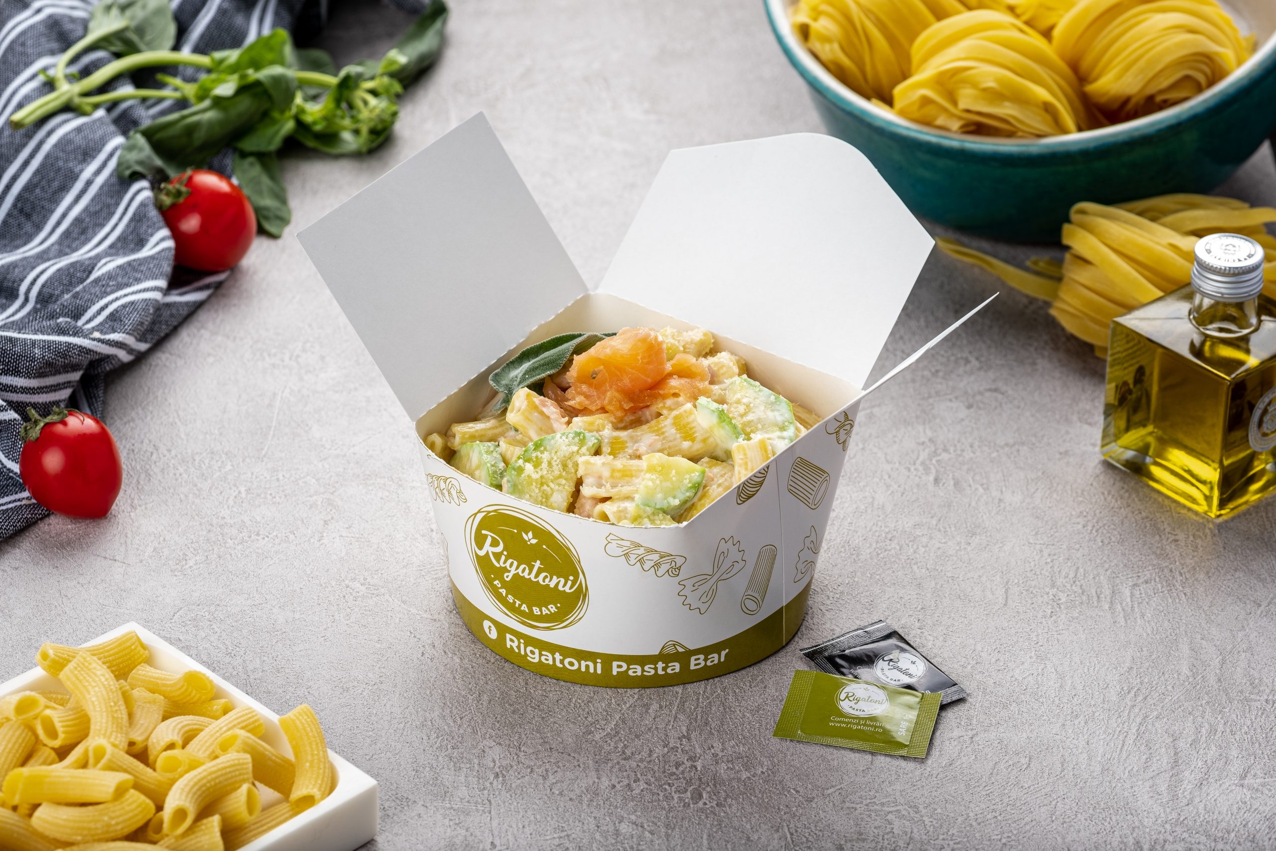 Rigatoni speciale Rigatoni Pasta Bar
